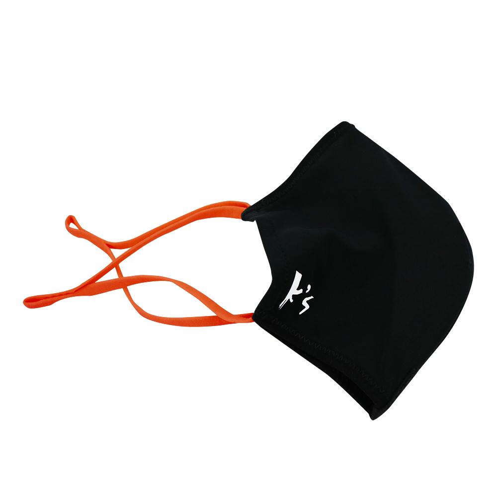 超輕柔專利3D支架透氣口罩-橘色01
