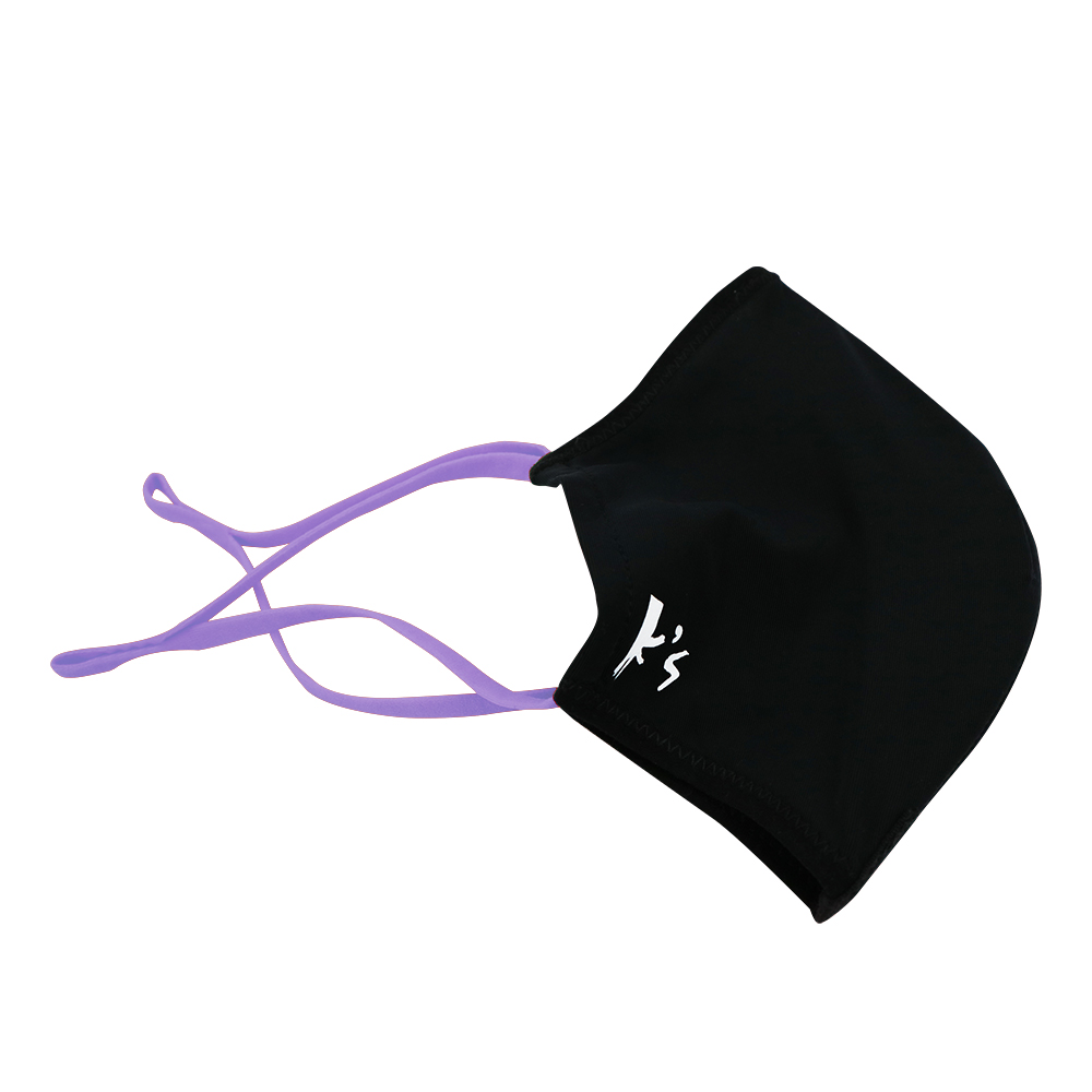 超輕柔專利3D支架透氣口罩-淺紫